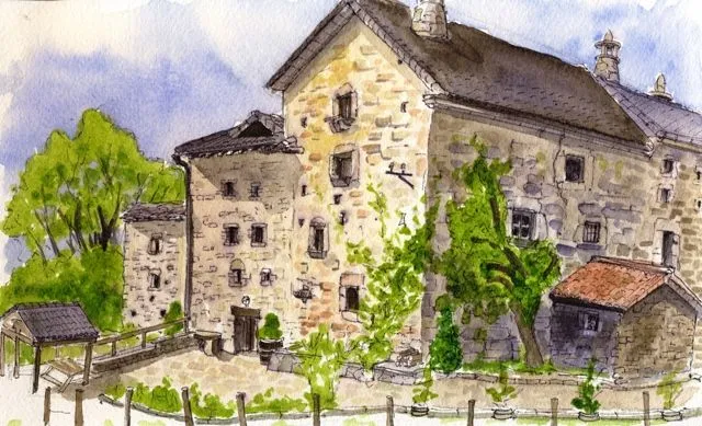 casas rurales dibujadas | Las cosas que me hacen feliz casas rurales dibujadas | Las cosas que me hacen feliz