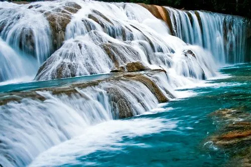 cascadas de agua azul | Flickr - Photo Sharing!