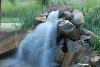 cascadas jardín, agua | Descargar Fotos gratis