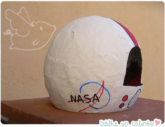 Como hacer casco de astronauta - Imagui