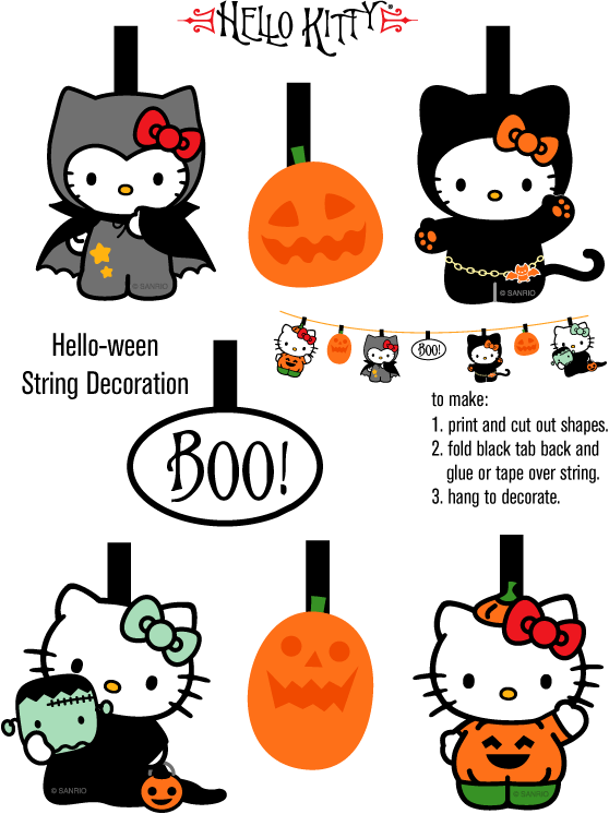 La Casita de Caro: Hello Kitty Halloween!!