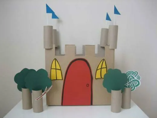 Cómo hacer un castillo de cartón | Edukame