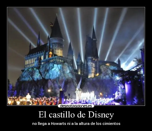 El castillo de Disney | Desmotivaciones