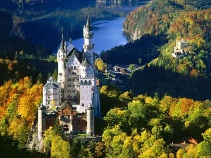 El castillo de Neuschwanstein Baviera Wallpaper Mundial de ... El castillo de Neuschwanstein Baviera Wallpaper Mundial de ...