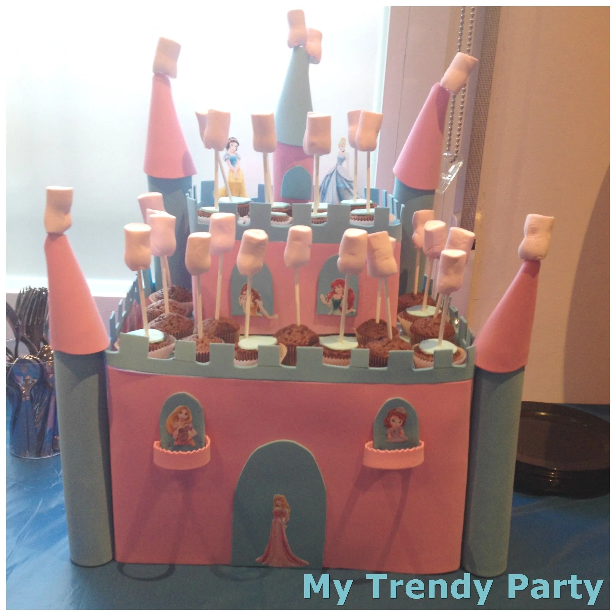 CASTILLO PRINCESAS EXPOSITOR PARA DULCES | My Trendy Party