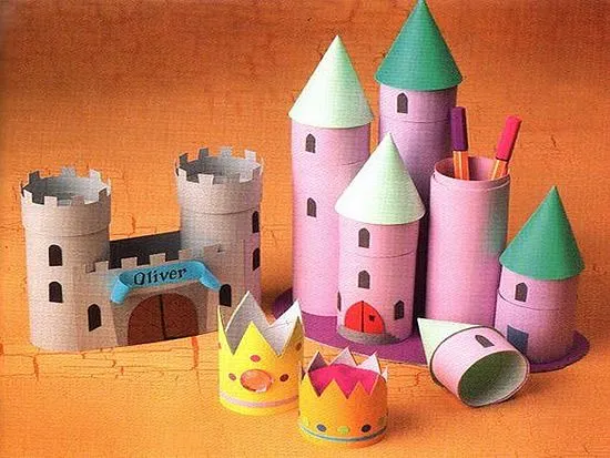 Cómo hacer un castillo con tubos de cartón | Actividades Para ...