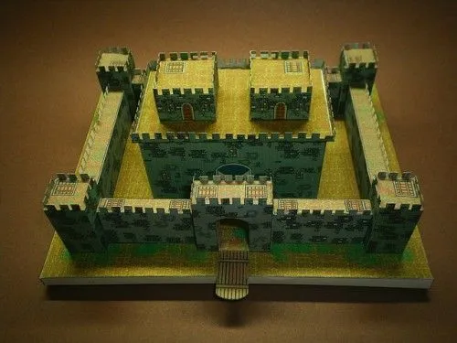 Castillos medievales maquetas - Imagui