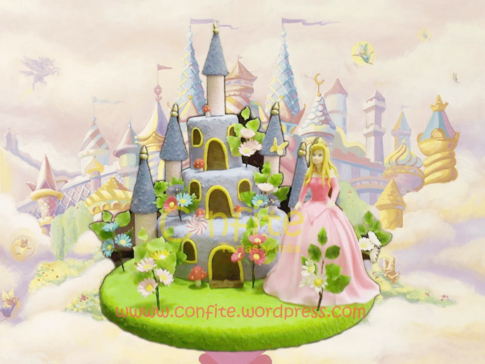 Castillos de princesas! | CONFITE Tortas y más... Castillos de princesas! | CONFITE Tortas y más...