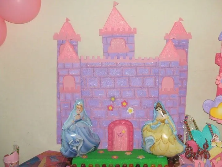 Castillos de princesas en foamy - Imagui