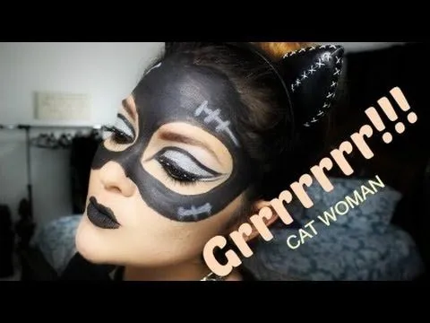 CAT WOMAN MAKEUP / GATUBELA/HALLOWEEN MAKEUP - YouTube