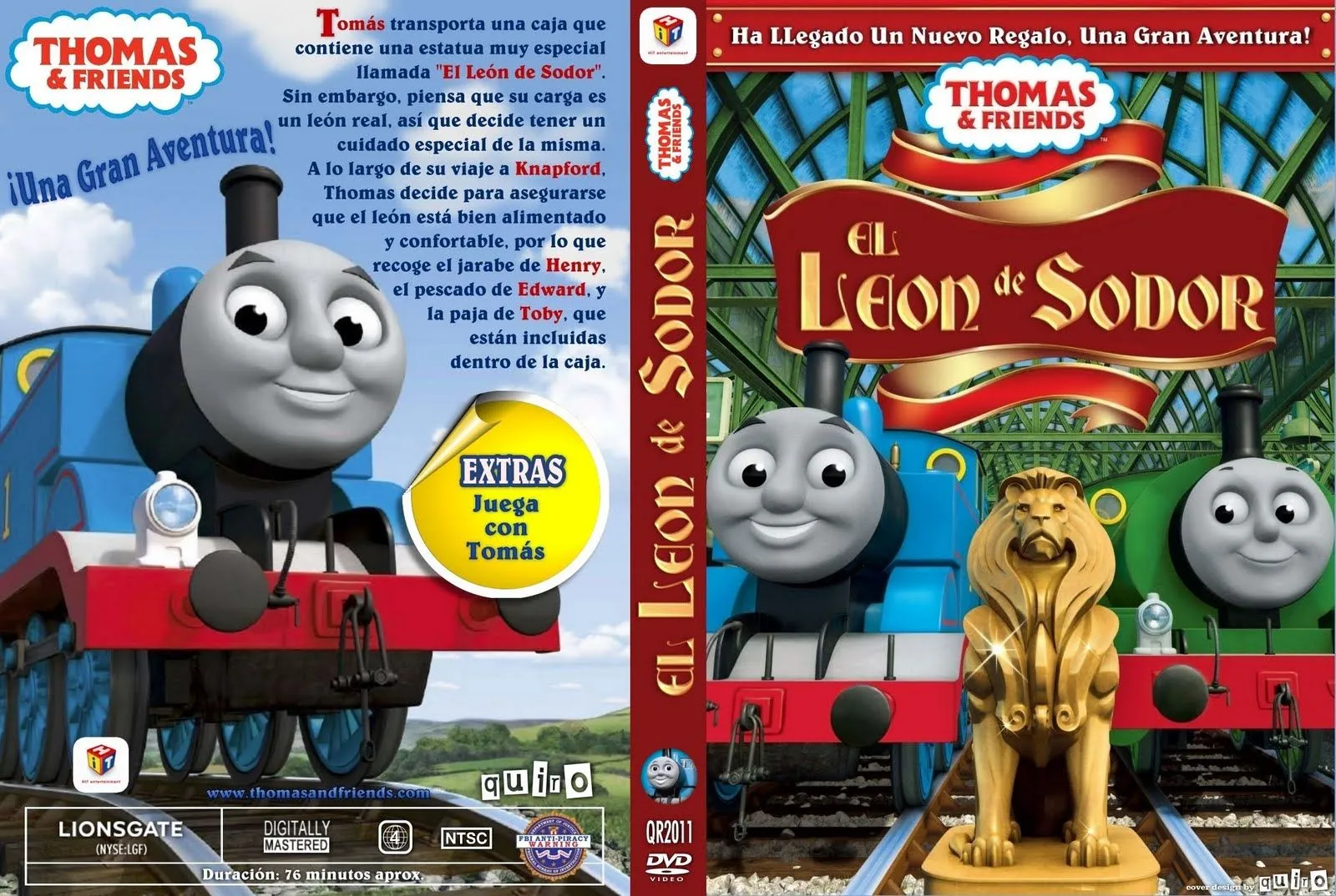 CATALOGO INFANTIL: Thomas y sus amigos - The lion of Sodor CATALOGO INFANTIL: Thomas y sus amigos - The lion of Sodor