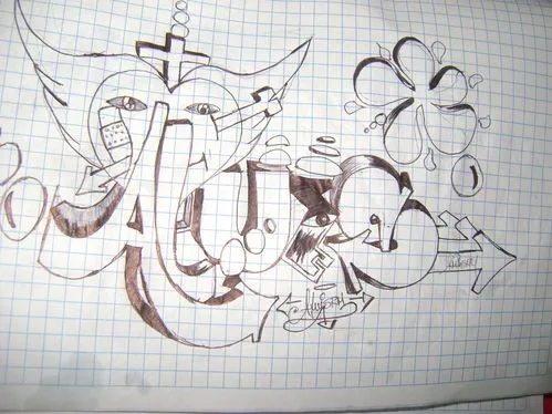 Luis te amo en graffiti - Imagui