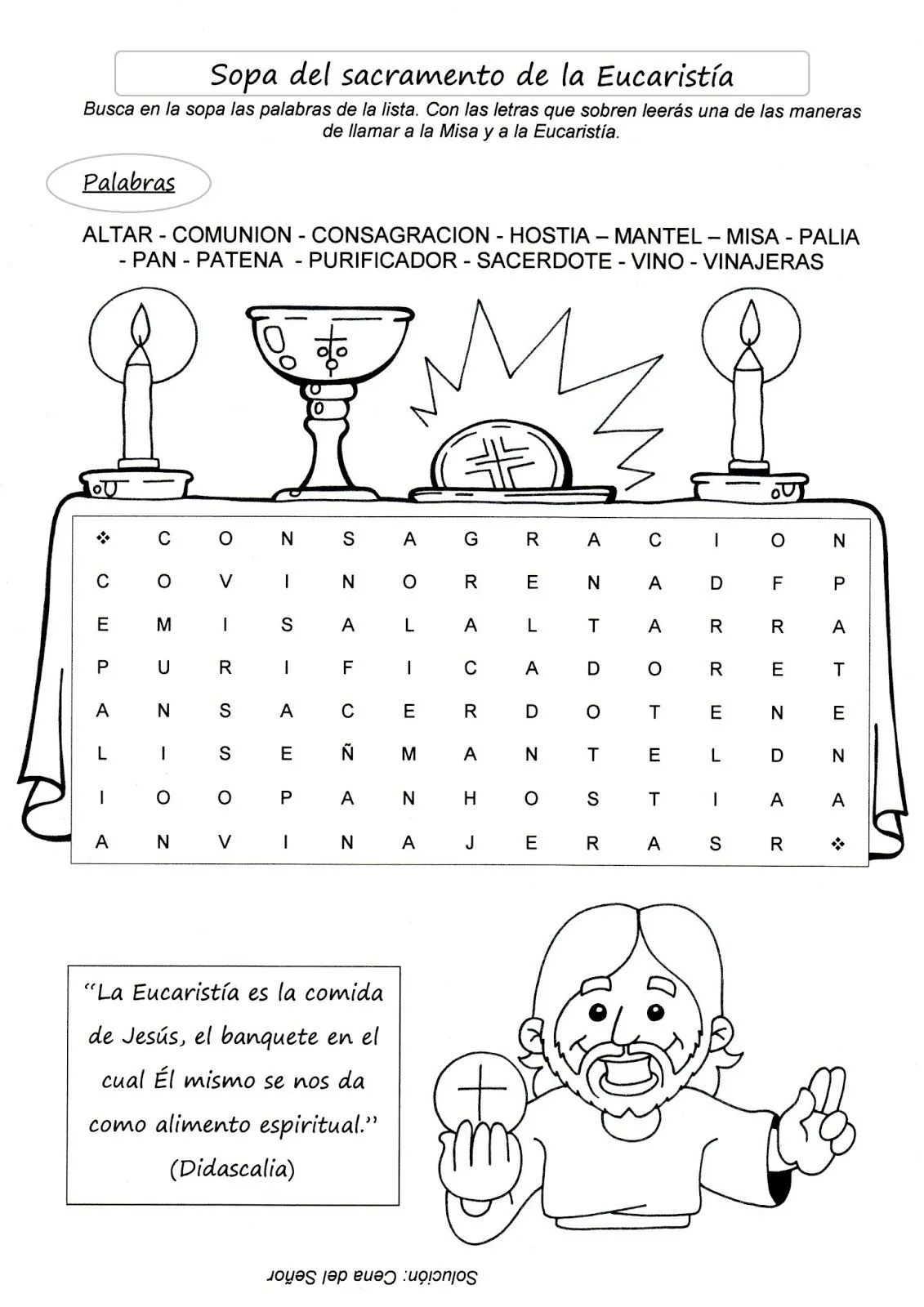La Catequesis (El blog de Sandra): Recursos Catequesis Sacramento Eucaristía La Catequesis (El blog de Sandra): Recursos Catequesis Sacramento Eucaristía
