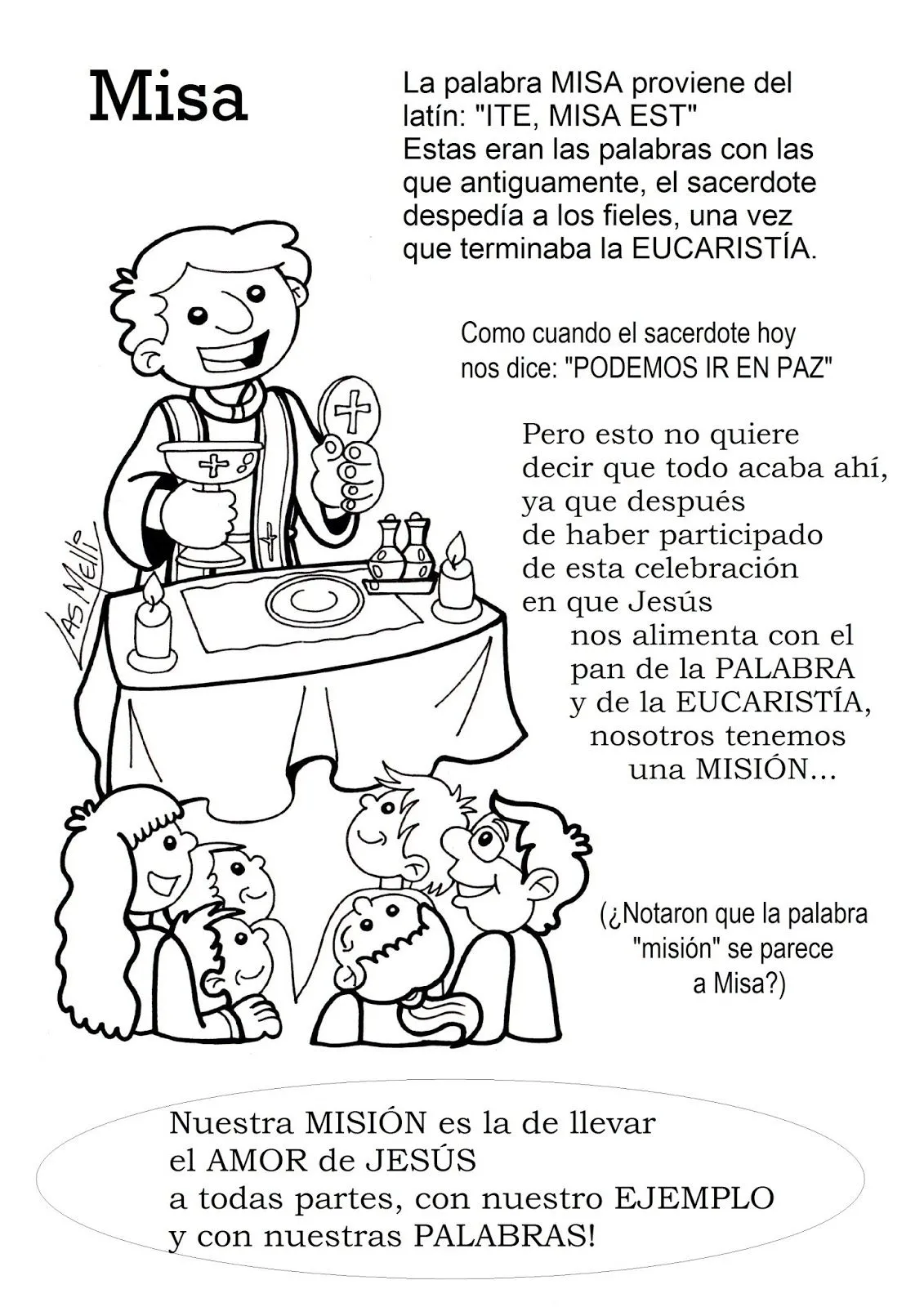 La Catequesis (El blog de Sandra): Recursos Catequesis Partes de la Misa La Catequesis (El blog de Sandra): Recursos Catequesis Partes de la Misa