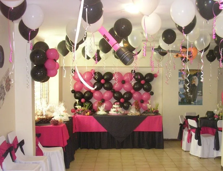 Arreglos con globos para fiestas de 15 años - Imagui