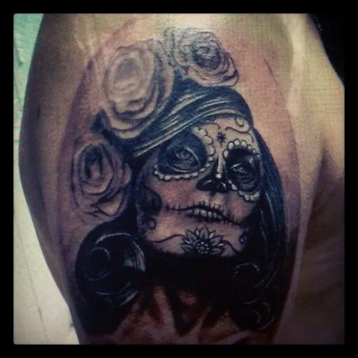 catrina #katrina #tattoo #black&grey by pincel tattoo | My work ...
