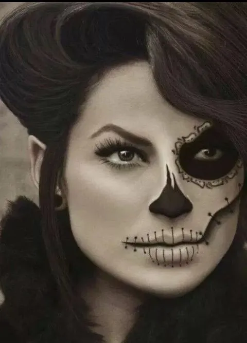 catrina #moderna #maquillaje #halloween | Makeup | Pinterest ...