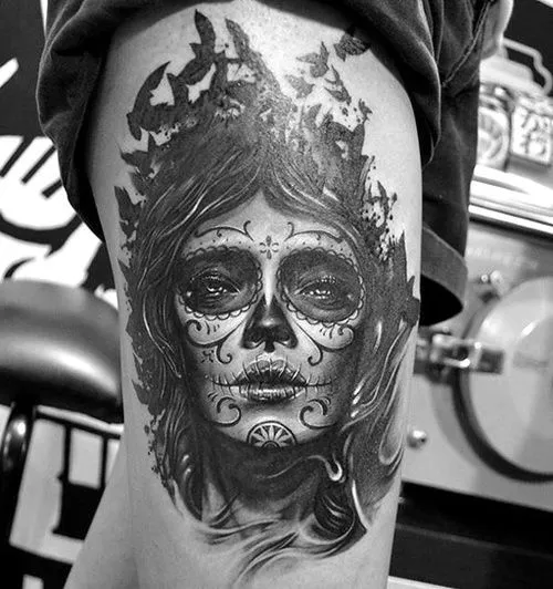 catrina #tattoo | Inspiración en tatuajes | Pinterest