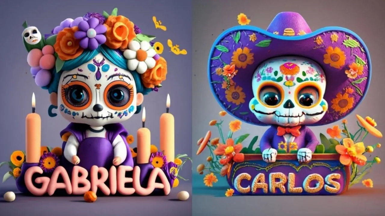 Catrinas con nombres 3D en Ideogram: Crea imágenes para Día de Muertos con  inteligencia artificial | Heraldo de México Oaxaca
