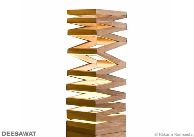 CdC Lamparas de madera, reciclada o no | Manualidades | Pinterest