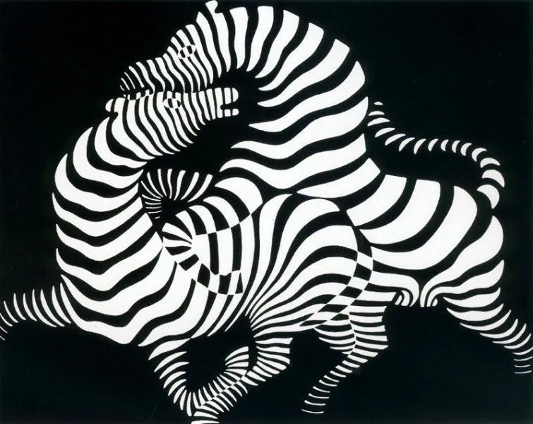 cebras” – Vasarely | Joe Montesinos Illesca