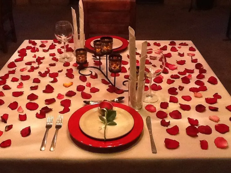 Cena romántica on Pinterest | Romantic Dinners, Romantic and ...