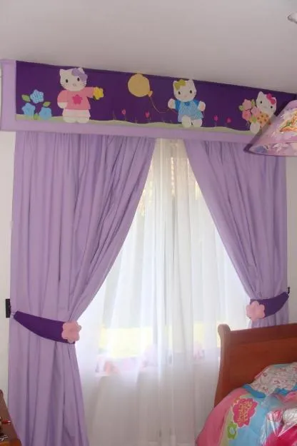 Como hacer cenefas para cortinas infantiles - Imagui