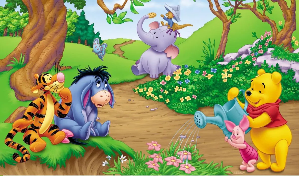 Cenefas Adhesivas Decorativas Winnie The Pooh - $ 40.000 en ... Cenefas Adhesivas Decorativas Winnie The Pooh - $ 40.000 en ...