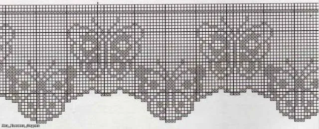 Graficos cenefas crochet - Imagui