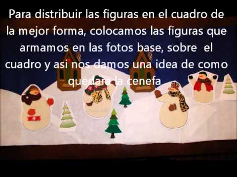 Cenefa navideña en paño lency - Imagui