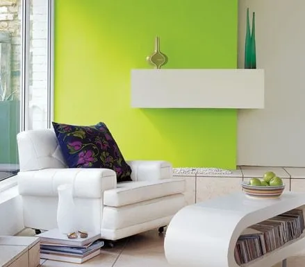 Color de pinturas para interiores - Imagui