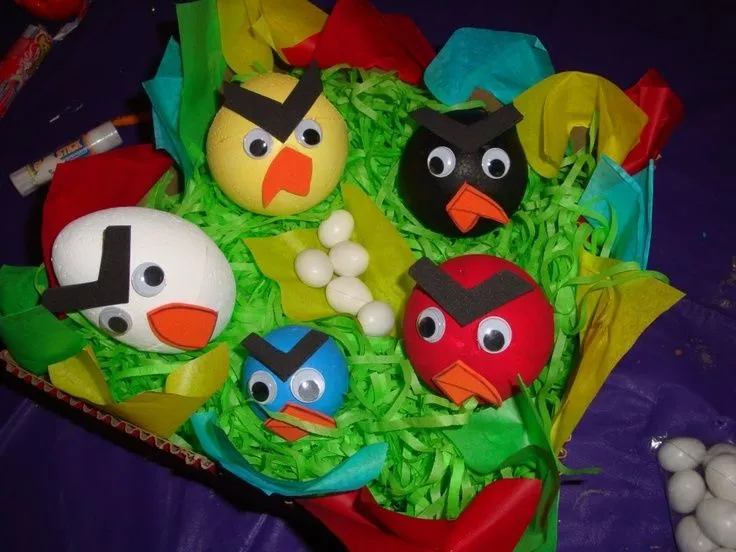 Angry birds on Pinterest | Angry Birds Cake, Slingshot and Party Ideas