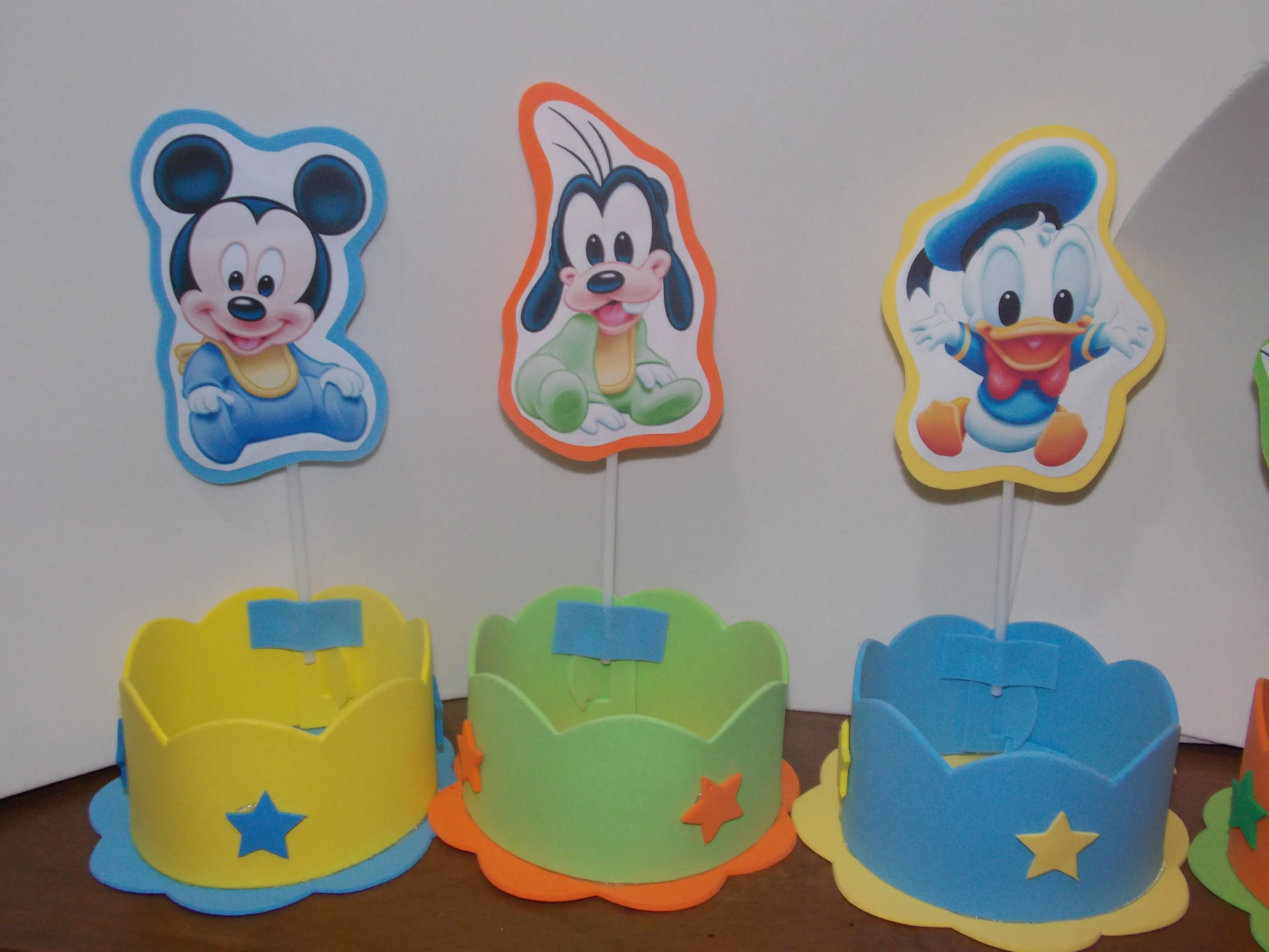 Centro de mesa baby Disney | Criatibrincando | Elo7