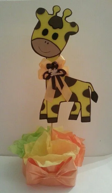 Distintivos para baby shower jirafa | mis creaciones | Pinterest ...