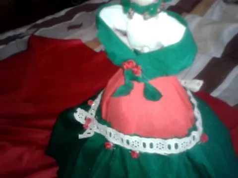 Centro De Meza muñeca mexicana vestido de fantacia - YouTube