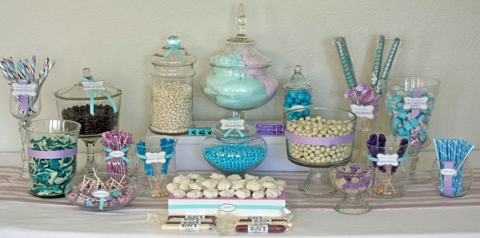 Centros de mesa para boda: Ideas para mesa de dulces en una boda