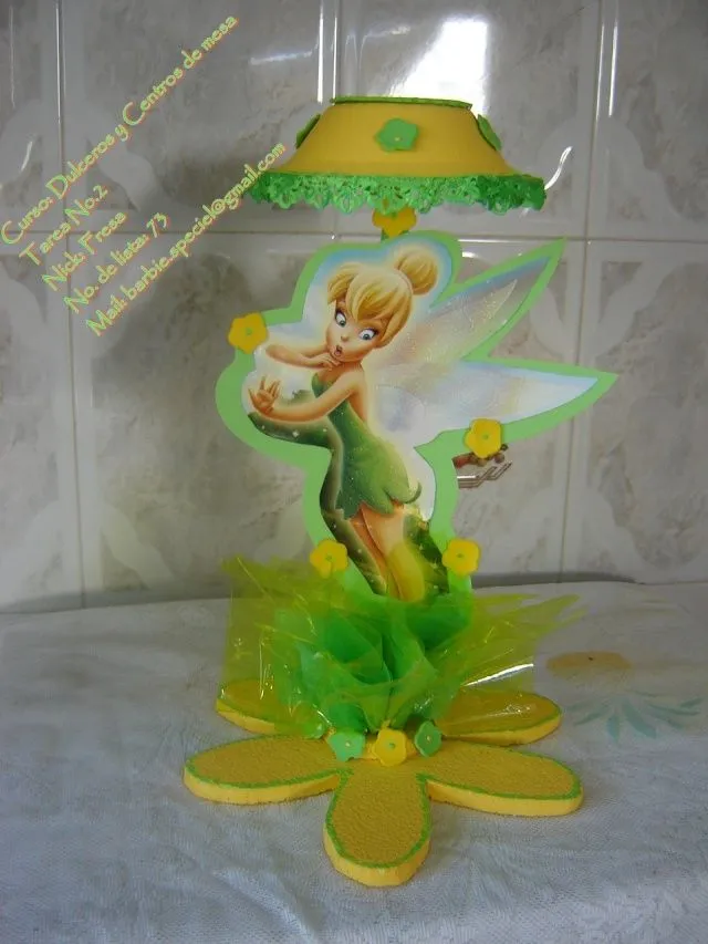Centros de mesa para fiestas infantiles campanita - Imagui Centros de mesa para fiestas infantiles campanita - Imagui