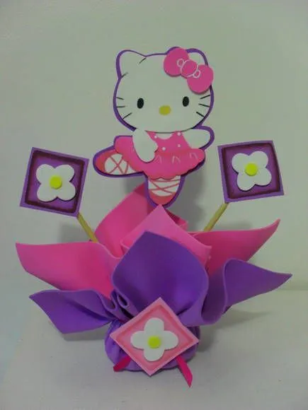 Centros de mesa Hello Kitty bailarina - Imagui | CENTRO DE MESA ...