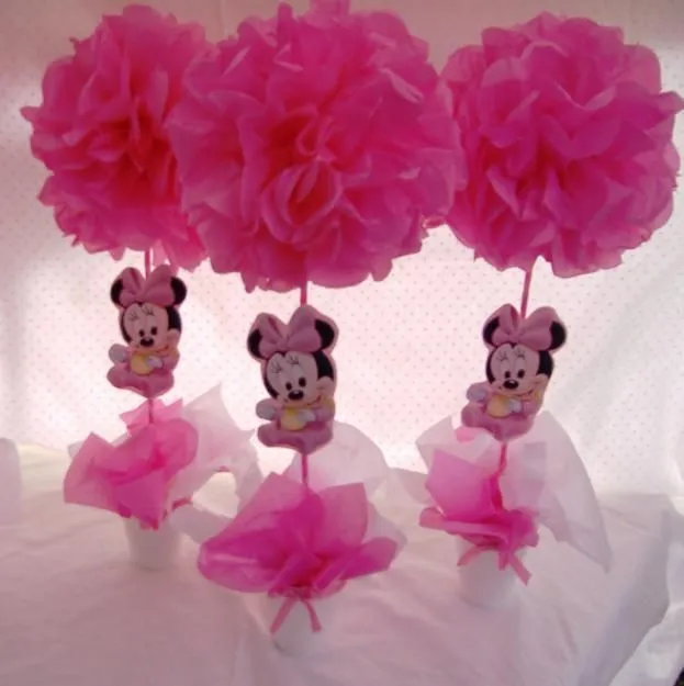 Centros de mesa de Minnie | Minnie Mouse Party Ideas | Pinterest ...