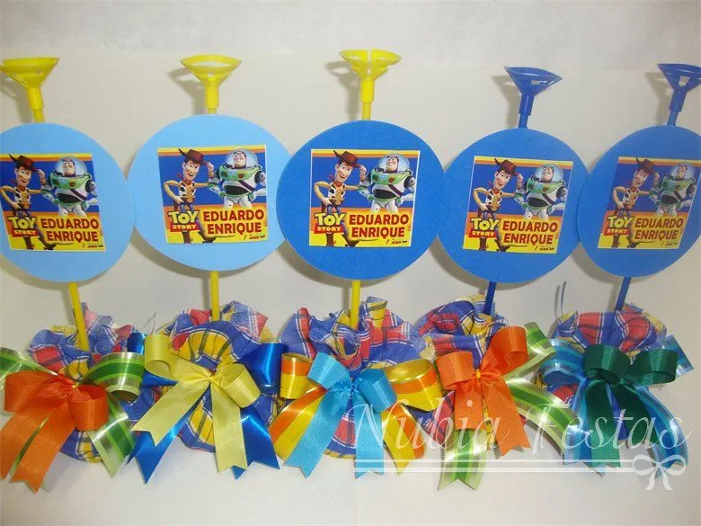 Centros de mesa Toy Story para cumpleaños - Imagui
