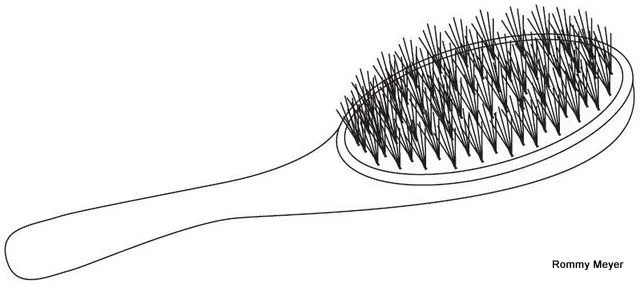Dibujos de cepillos de pelo para pintar - Imagui