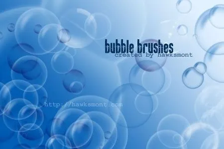 Cepillos de burbujas Photoshop Brushes para su descarga gratuita