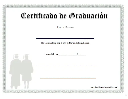 Certificados para graduación - Imagui