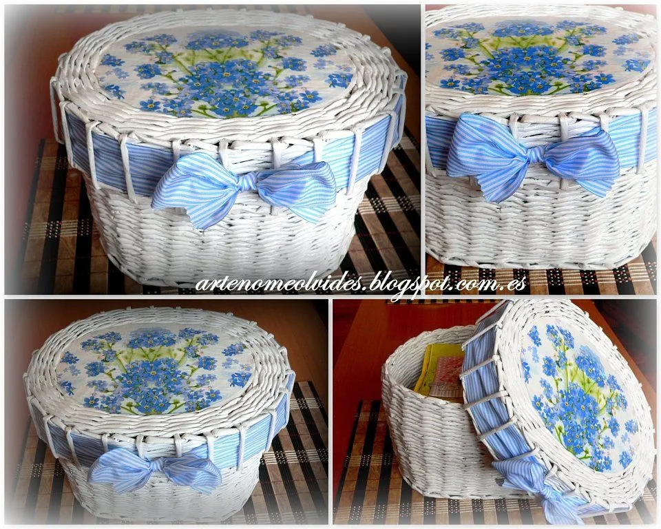 cesta de papel periodico | Aprender manualidades es facilisimo. cesta de papel periodico | Aprender manualidades es facilisimo.