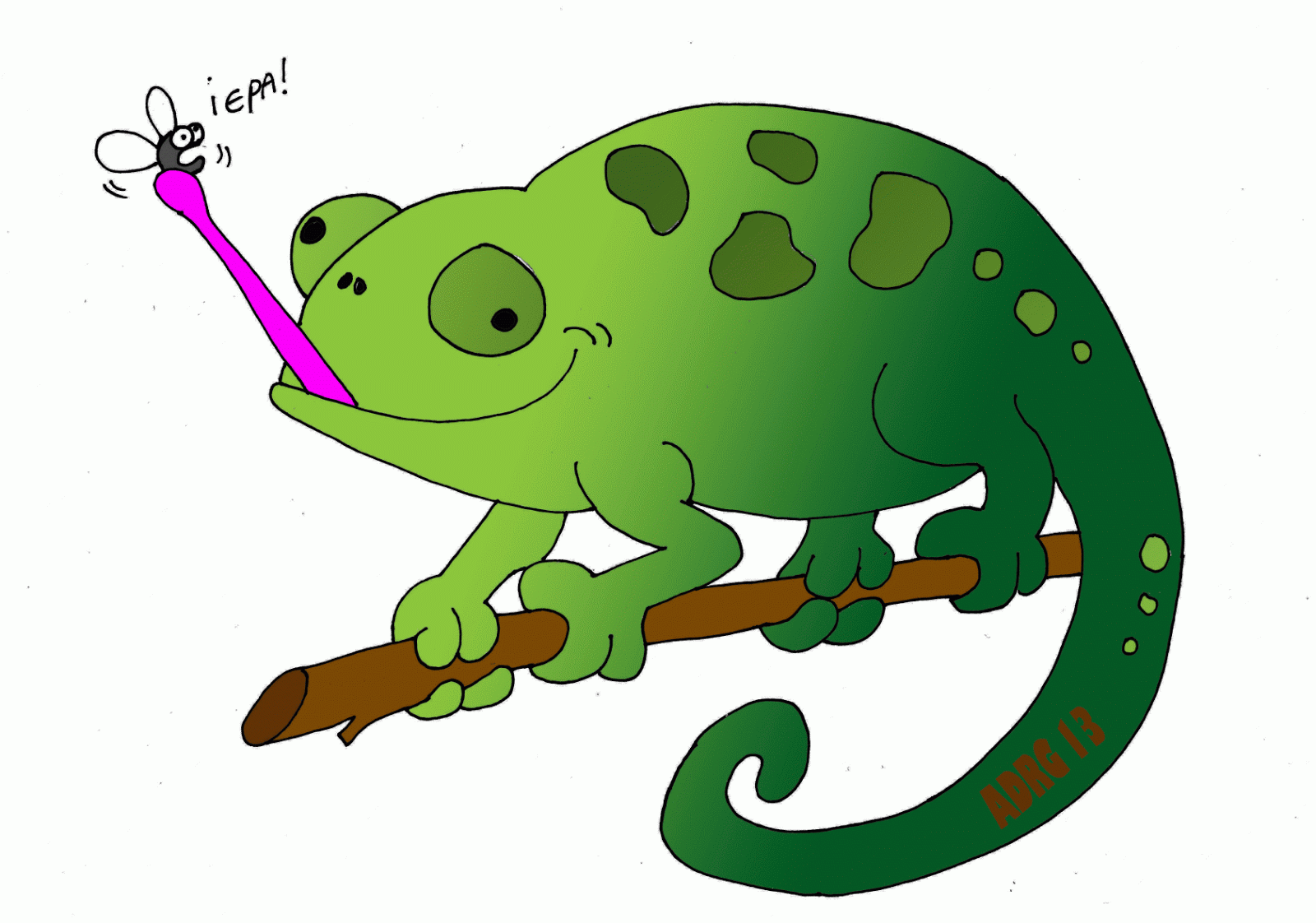 La Chachipedia: Dibujos de camaleones para colorear, para imprimir ... La Chachipedia: Dibujos de camaleones para colorear, para imprimir ...