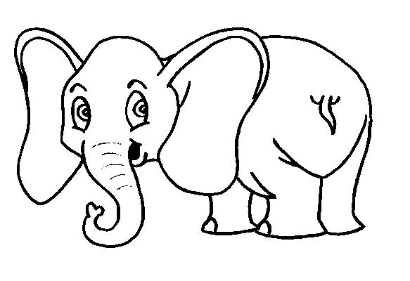 Maestra de Primaria: Dibujos de elefantes para colorear, para ...