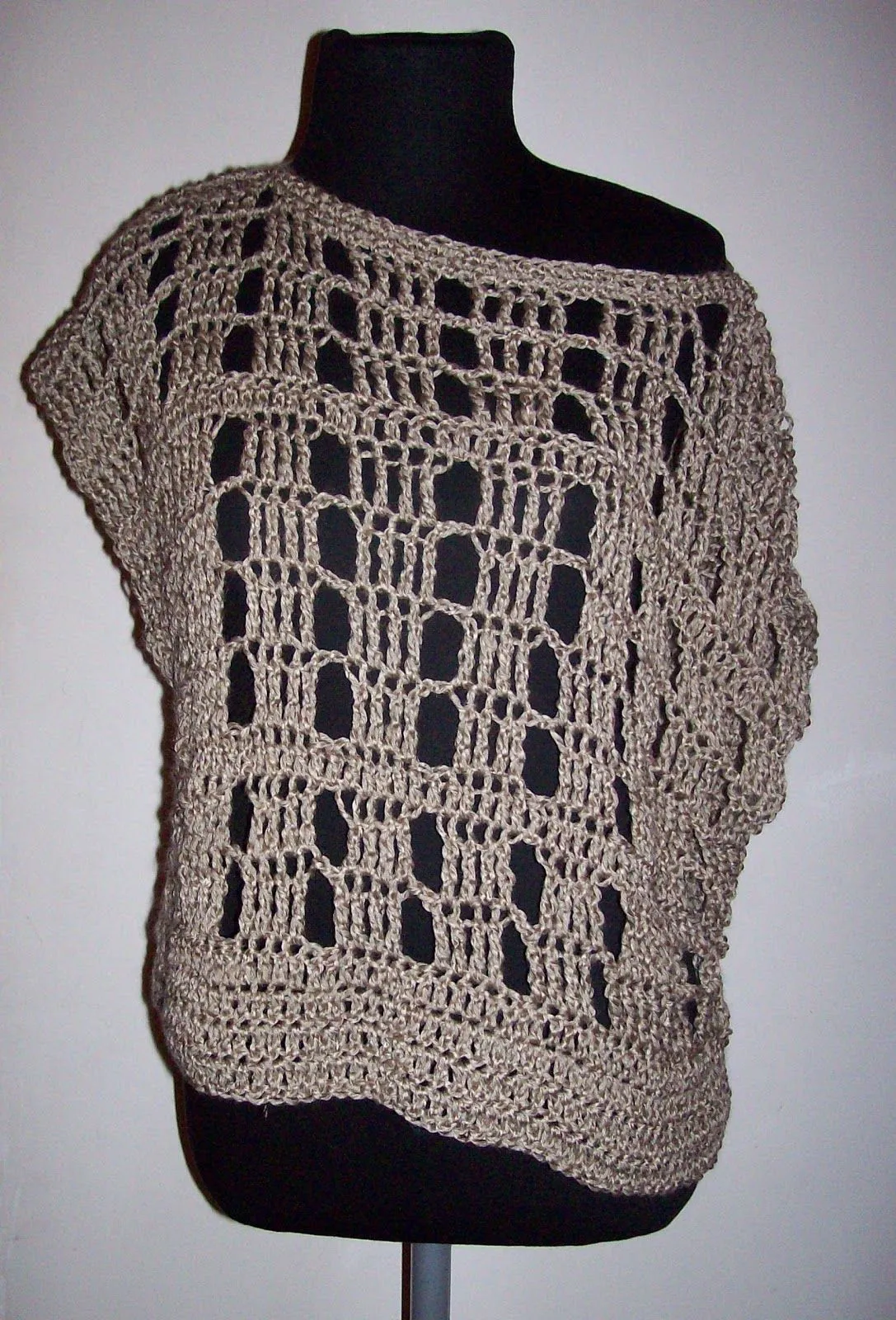 Chaleco Calado - Crochet | Naturaleza Mística