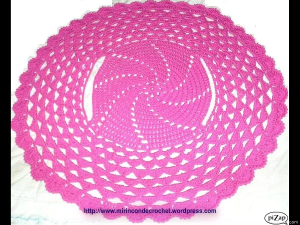 Chaleco circular “Abrazo de rosas” | Mi Rincon de Crochet