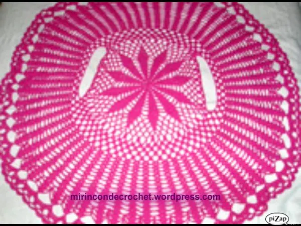 Como hacer chaleco circular crochet - Imagui