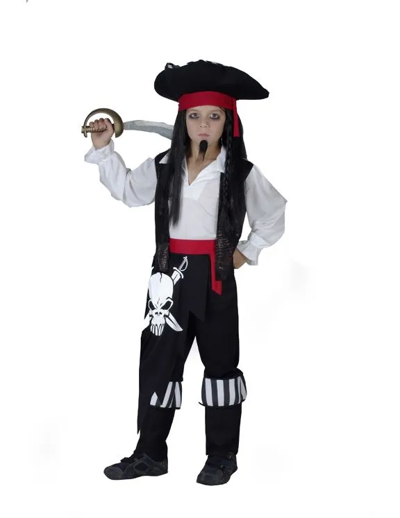 Traje de pirata para niño casero - Imagui